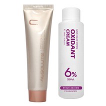 에비뉴쉬에뜨 앱솔루트 컬러링 크림 염색제 120g + 산화제 100ml, 9CB 구리빛밝은갈색, 1세트