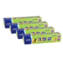 크린랲 위생랩 22cm, 4개