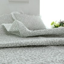 바숨 눈꽃송이 여름이불, 그레이