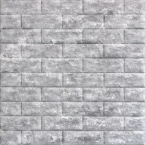 쿠셔니 파벽돌 폼블럭, 실버그레이, 12개입