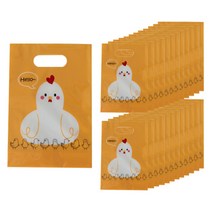 티나피크닉 선물포장 손잡이 미니봉투, 꼬끼오, 25개입