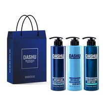 다슈 데일리 한방 두피 골드 샴푸 500ml + 안티헤어로스 단백질 트리트먼트 500ml + 비타플렉스 올인원 바디워시 500ml + 쇼핑백, 1세트