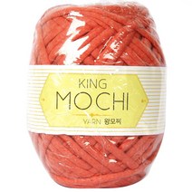 실바람 왕모찌 패브릭얀 뜨개실, 6 피치텔, 1개