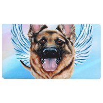 리빙팝 주방욕실 미끄럼방지 멍멍펫 발매트, A4