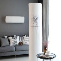 골드얀 에어컨커버 스탠드 손연재 H-나, 라이브(White + Black)