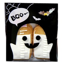 황씨네도시락 할로윈 블랙미니유령봉투, 50개입, 1개