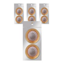 블루마토 투명테이프3 폭 18mm x 길이 35m 2p, 혼합 색상, 4개입