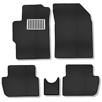 더존 벌집 카매트 돌기형 GM대우 + 레이싱 발판패드, 올뉴스파크 2012.12~2015.8