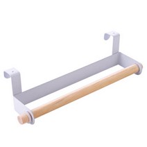 크레바스 WOOD 클립식 다용도 행주 건조대, 화이트, 1개