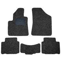 순수카매트 코일 일반형 올블랙 현대, 현대 베라크루즈 (운전석고리 2개) (2006년 ~ 2015년) (5P)