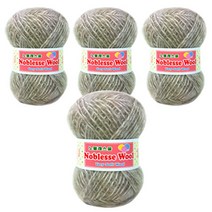 행복뜨기 노블레스 울 뜨개실 50g x 4p, 501 크림베이지, 4개