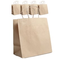 피크닉하우스 크라프트 종이쇼핑백 중, 5개입, 1개