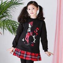 잭키드 여아용 스타일체크 원피스