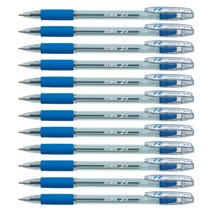 제브라 Z-1 캡식 유성볼펜 0.7mm, 청색, 12개입