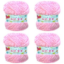 행복뜨기 슈퍼봉봉 뜨개실 4p, 2302 연분홍