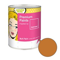 노루페인트 팬톤 멀티 에그쉘 광 애쉬 브라운계열 페인트 1L, 골든 오크(17-1046)