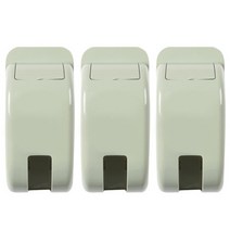 블럭마트 주방 비닐봉투 보관 정리함, 그린, 3개입