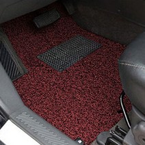 지티글로벌 다이아코트 코일 카매트 순정형 1열 + 2열 세트 레드 기아, 레이