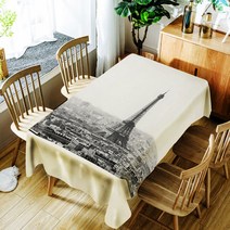 아울리빙 아트 디자인 주방 테이블보, B, 140 x 180 cm