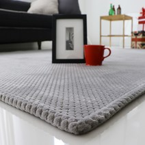 주노데코 볼륨 엠보 러그 카페트 + 극세사 발매트