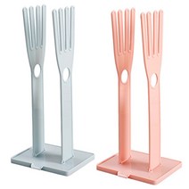 블럭마트 주방 다용도 고무장갑 건조대 건조선반, 랜덤 발송, 2개입