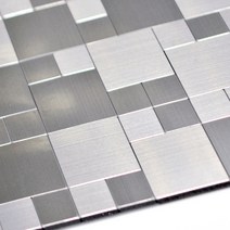 현대시트 점착식 알미늄 메탈타일 2톤정방사각 HMT99304, 혼합 색상