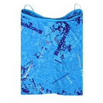 인콘트로 자외선차단 쿨 멀티 버퍼 스포츠 마스크, 트라이 파랑