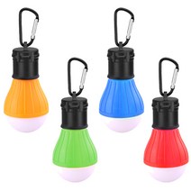 블럭마트 LED 캠핑전등 고리형, 랜덤 발송, 4개입