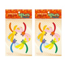 동기오피스 펠트아트 잠자리 4p x 2세트, 잠자리 A(DF-1080)