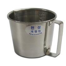 천성정밀 스테인레스 계량컵 1000ml, 1개
