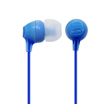 소니 이어폰, MDR-EX15LP, 블루