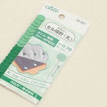 크로바 셀시침핀 굵음 0.70mm, 혼합 색상, 1개