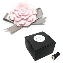 라띠크제이 카네이션 석고방향제 핑크, 클린 코튼