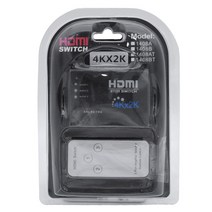 컴스 HDMI 3:1 선택기 4K 및 리모콘 지원 변환젠더 BB625