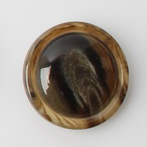 동화상가몰 버팔로코트단추 20mm, 브라운, 10개입