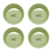 블럭마트 세면 겸용 목욕대야 L사이즈, 그린, 4개입