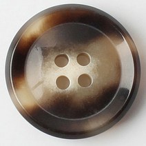 동화상가몰 버팔로 슬라이드 단추 21mm, 다크브라운, 10개입