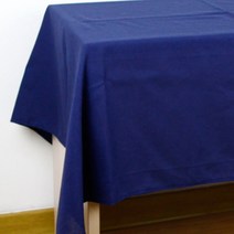 이코디 라이트 솔리드 테이블 보, 네이비, 60 x 60 cm