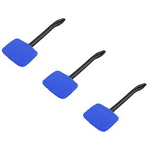 블럭마트 차량용 유리닦이 블루, 3개입