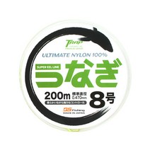 BSFishing 우나기 프리미엄 장어낚시 전용라인 200m, 형광 연두색