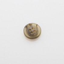 HR빅버튼 디젤무광 단추 18mm, 카키, 4개입