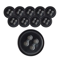 동화상가몰 DY 와이셔츠 단추3 버버리쉘 11.5mm, BK, 10개입
