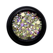 네일트랜드 베이직 크리스탈 믹스 네일스톤, AB, 1개