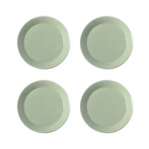 보울보울 어반데일리 디저트플레이트 접시 애플그린 18cm, 4개입, 단품