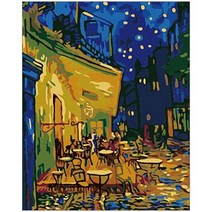 아이러브페인팅 DIY 명화그리기 40 x 50 cm, 고흐의 까페테라스