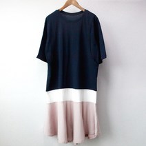 에베쏘 훌배색 수유복 원피스 2041