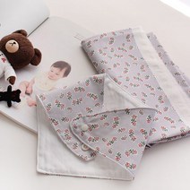 패브릭아트 순면100% 플라워패턴 원단 20수 다솜플라워 3종, 연그레이