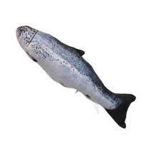 애니펫 캣닢생선 연어 40cm, 혼합 색상, 1개