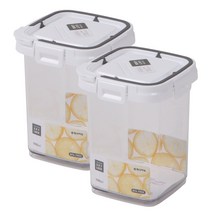 창신리빙 스카이락 밀폐용기 정 오픈캡 3호, 2개입