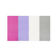 퍼니존 퍼니테라피 핫핑크 비비드시리즈5 유아폴더매트, 핫핑크 + 바이올렛 + 화이트 + 그레이